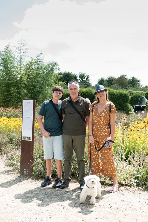 Giorgio (14 anni), Davide (52 anni) e Simona (46 anni). Da Chieri