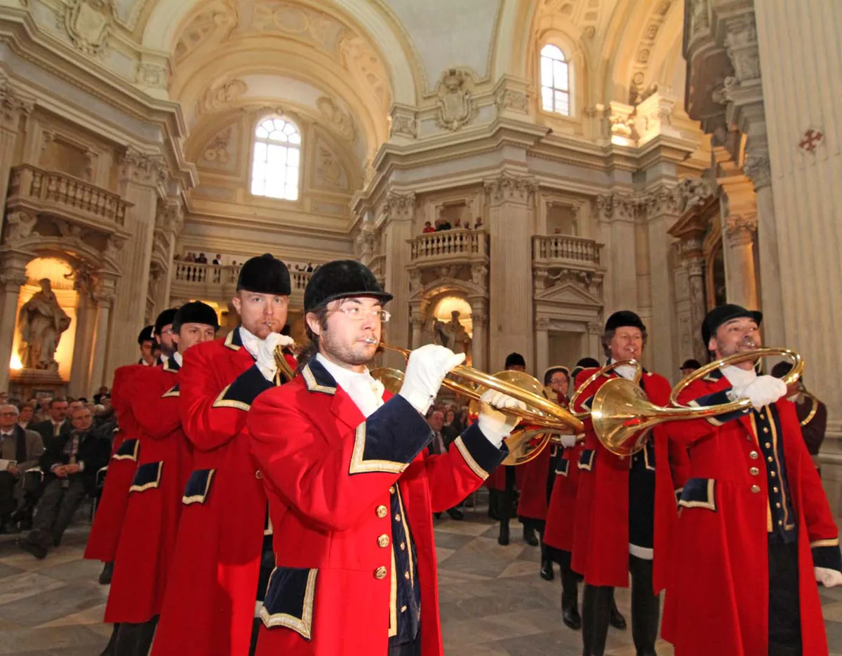 Festa di Sant'Uberto. Equipaggio della Regia Venaria