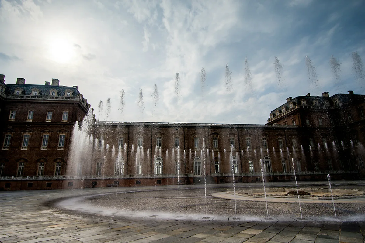 Fontana del Cervo nella Corte d'onore