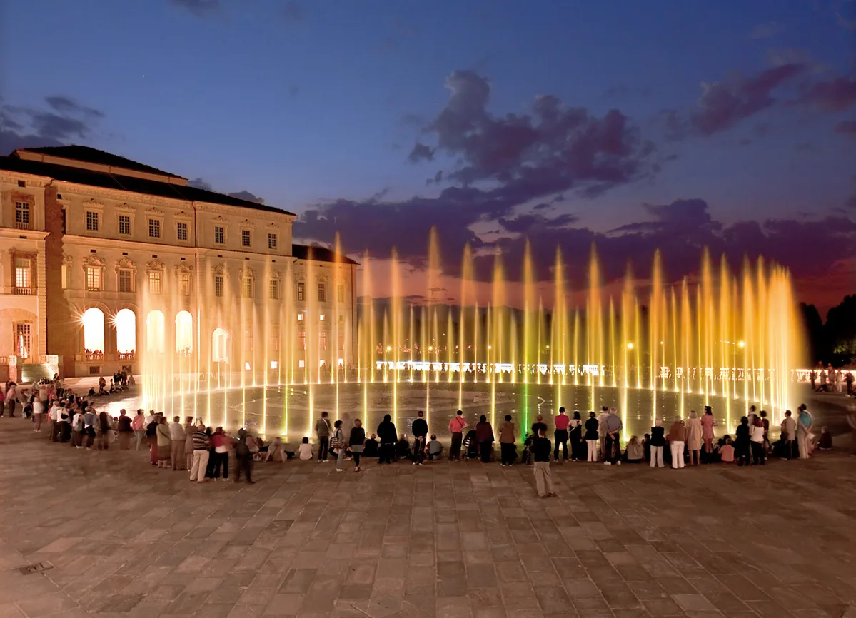 La Fontana del Cervo della Corte d'onore della Reggia di Venaria