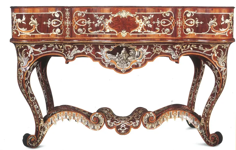 P.PIffetti, Scrivania, 1741, Venezia, Ca’ Rezzonico, Museo del Settecento veneziano