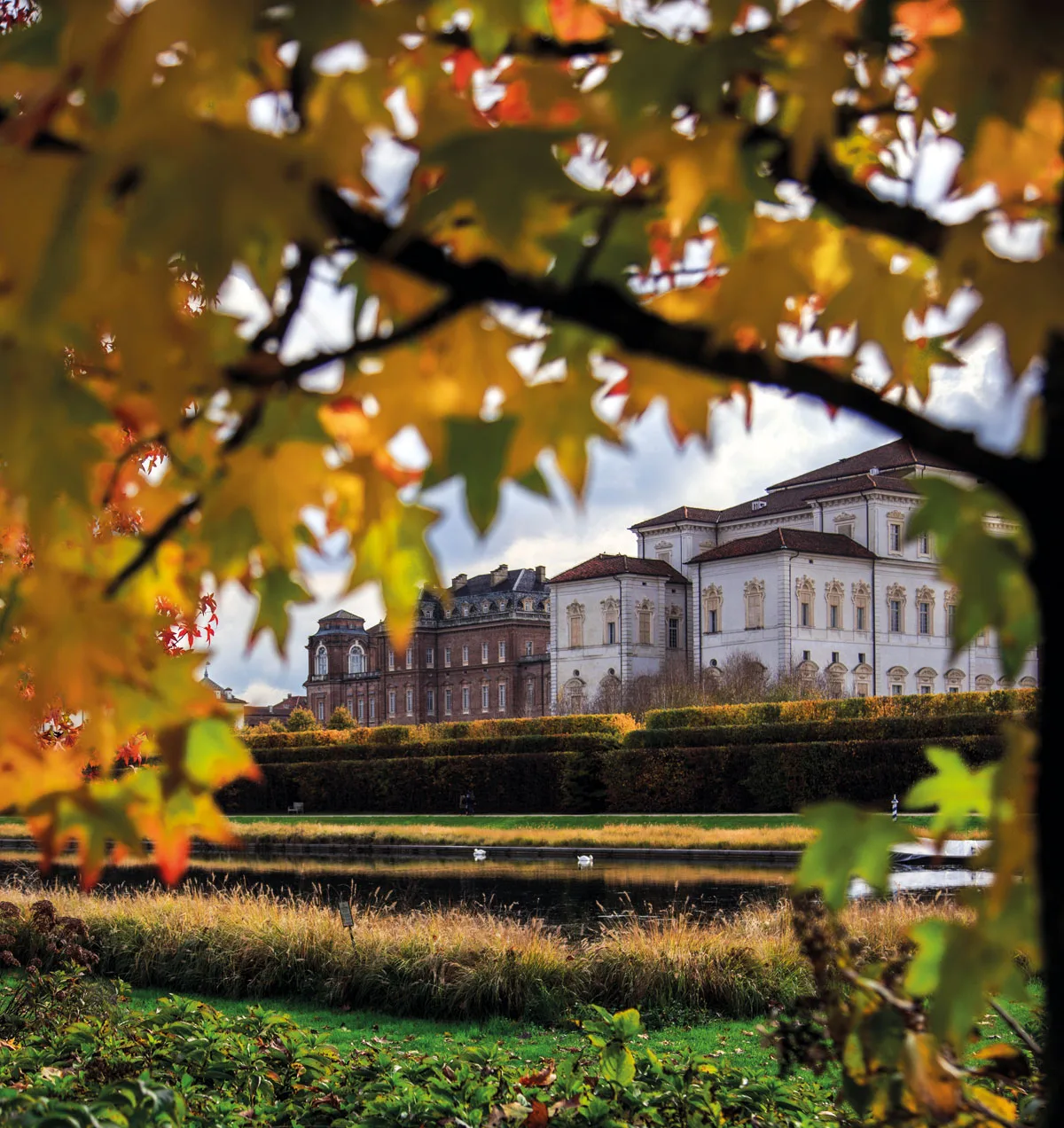 I Giardini della Reggia di Venaria in autunno