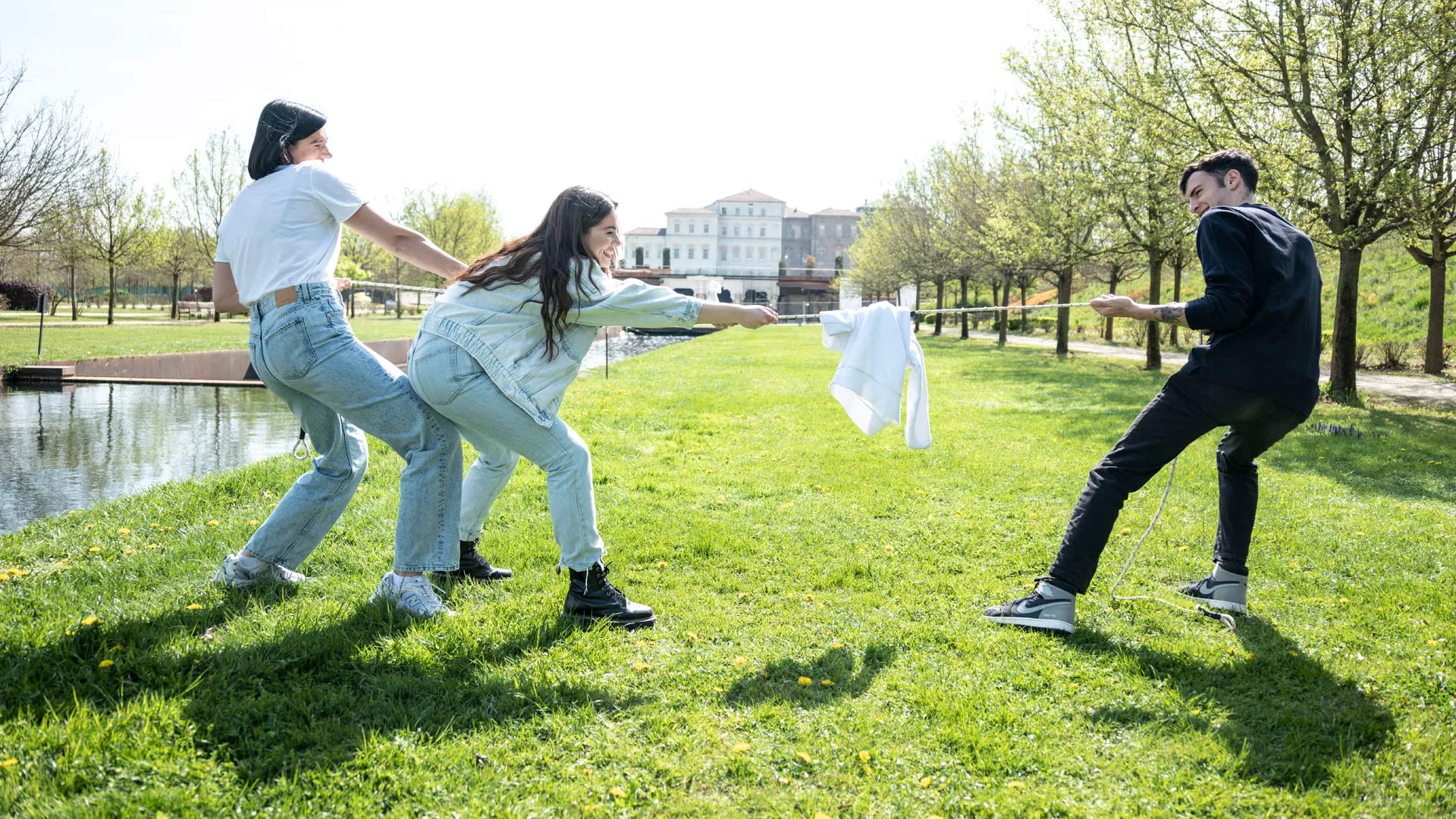 Gioco nei Giardini della Reggia di Venaria - Foto di Daniele Ratti