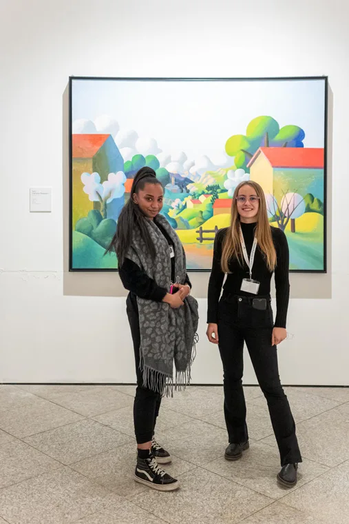 Mariem (21 anni) ed Elena (19 anni). Da Venaria