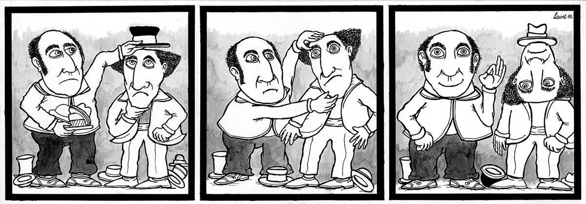 Disegni di Simone Cristicchi