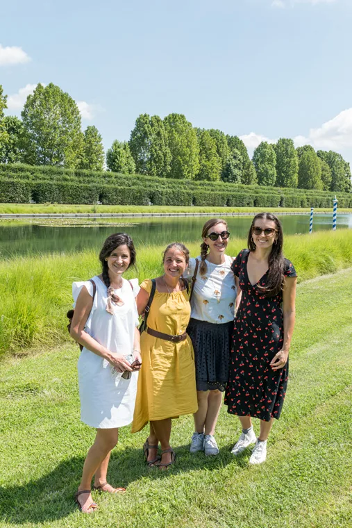 Nadia (35 anni), Paola (35 anni), Alice (36 anni) ed Erica (35 anni). Da Bergamo