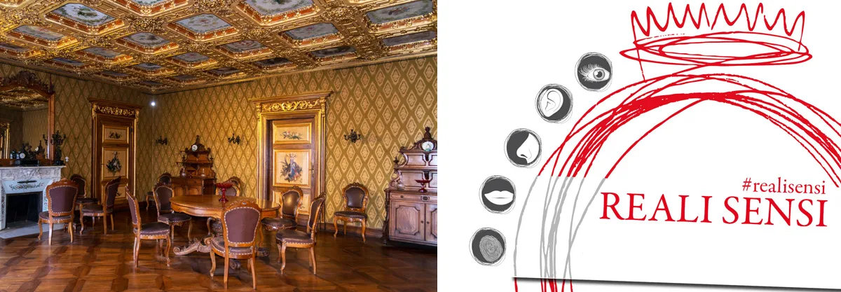 Reali sensi - Castello della Mandria, sala da pranzo