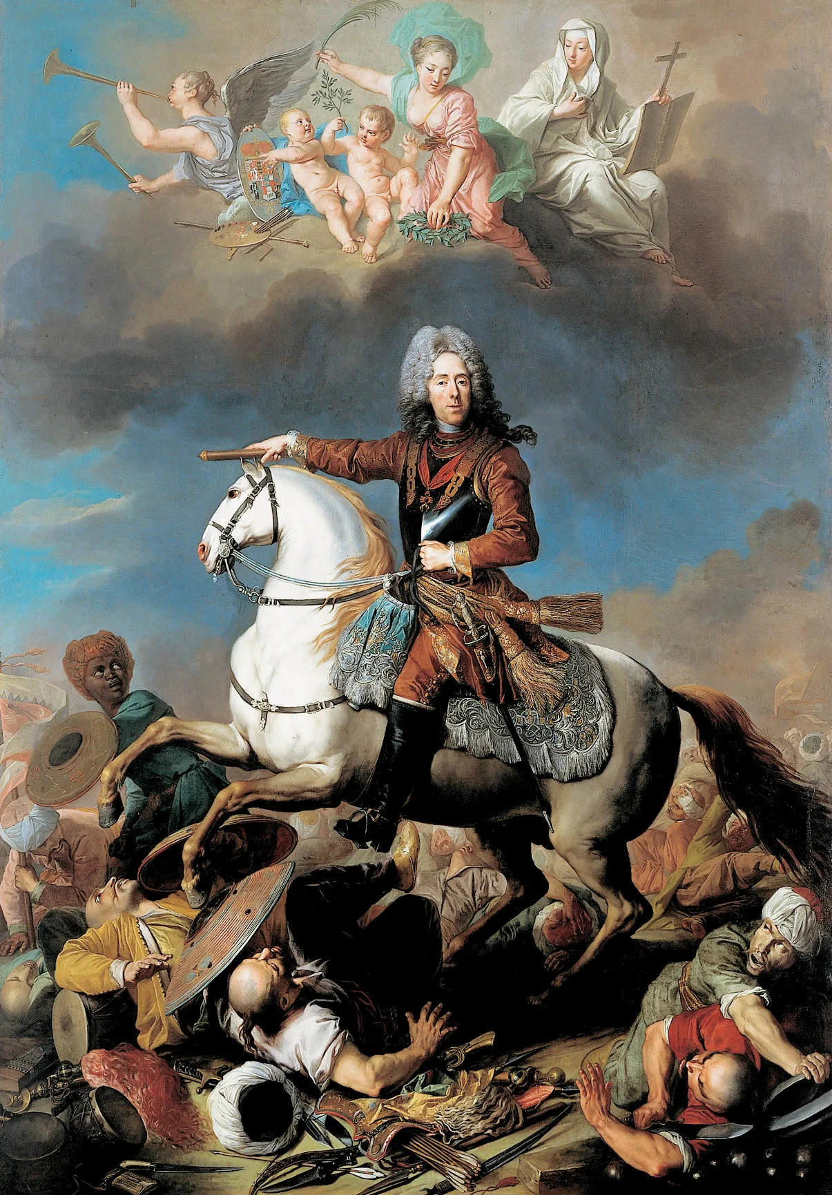 Jacob Van Schuppen, Ritratto equestre del Principe Eugenio, Torino - Galleria Sabauda