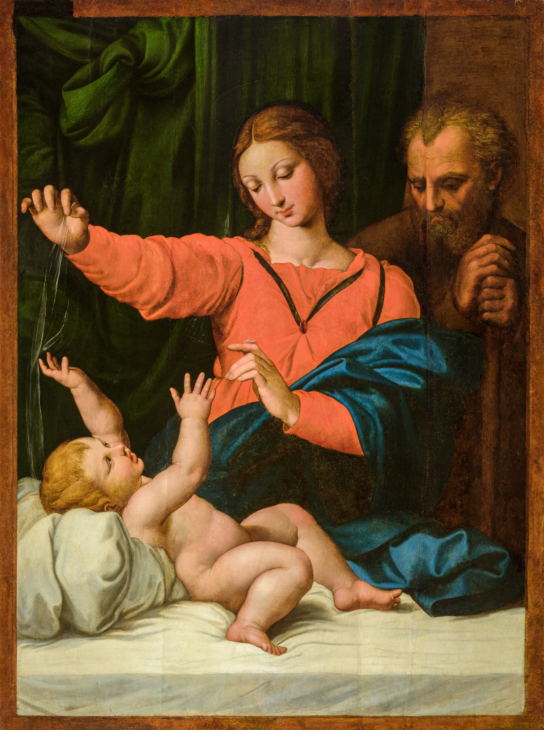 Ignoto copista di Raffaello Sanzio, La Madonna del Velo, 1600 – 1650, Olio su tavola