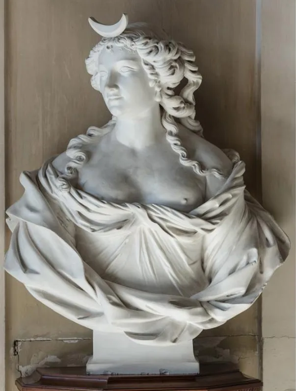 Dall’originale di Bernardo Falconi, Maria Giovanna Battista come Venere (Diana), 1900 - 1930