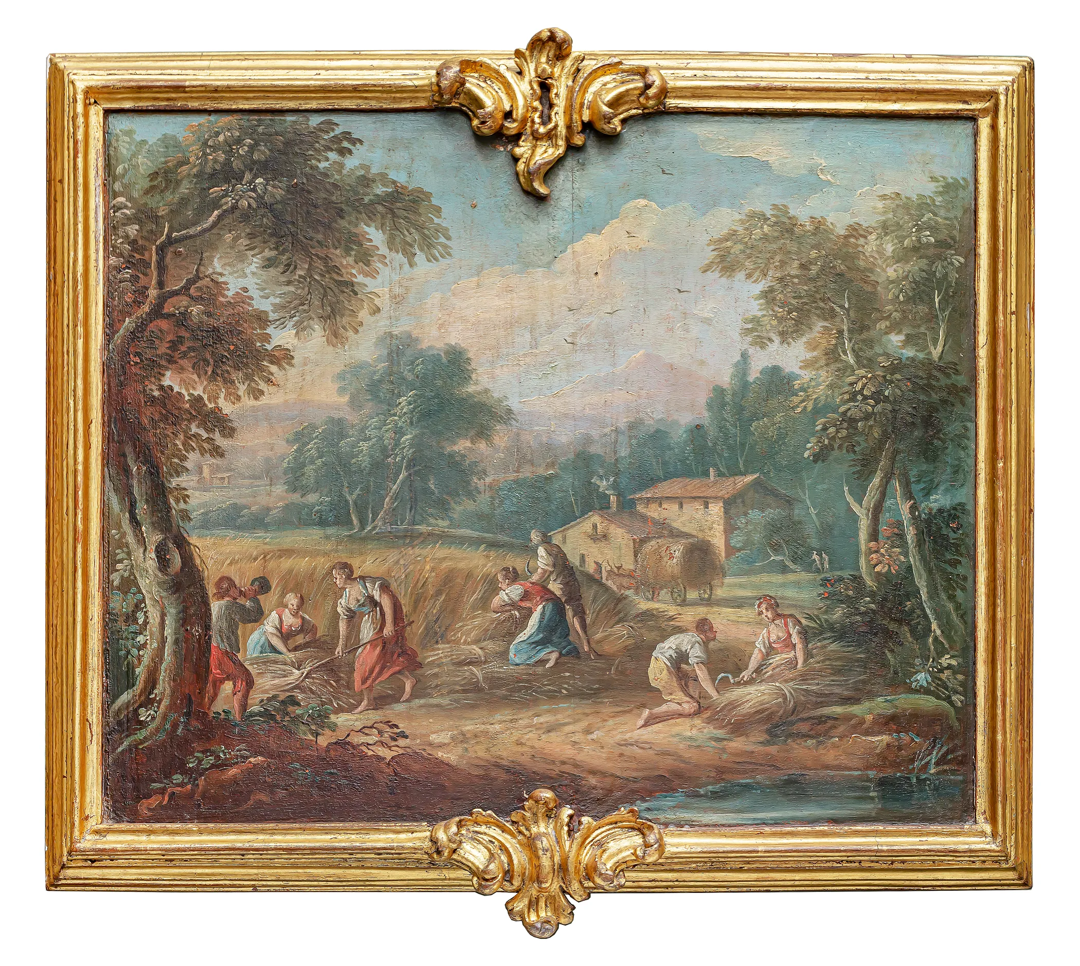 Pittore piemontese, L'Estate, 1760 - 1770, olio su tela