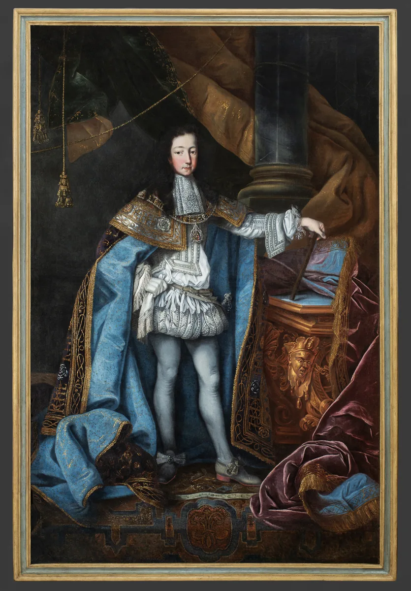 Jean-Baptiste van Loo, attribuito, Ritratto del Principe di Piemonte Vittorio Amedeo Filippo, 1714 ca., olio su tela