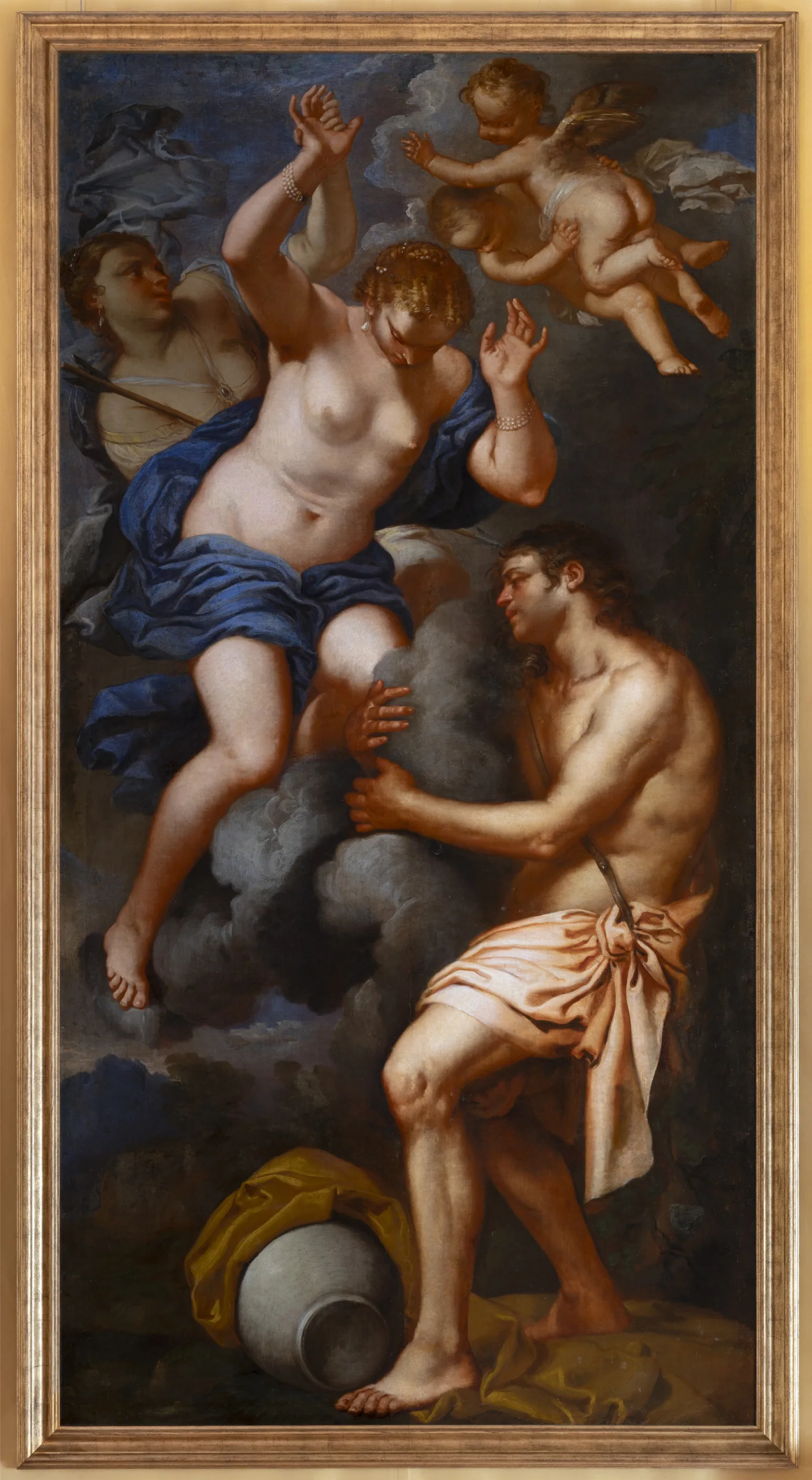 Alf Pittore di ambito veneto, Alfeo e Aretusa, 1675-1700, Olio su telaeo e Aretusa, di Pittore di ambito veneto, 1675-1700, Olio su tela